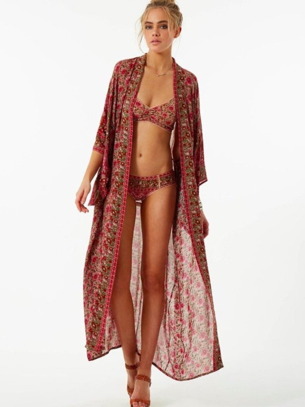 Spell Kombi Spice Kimono Duster OS - Picture 1 of 5